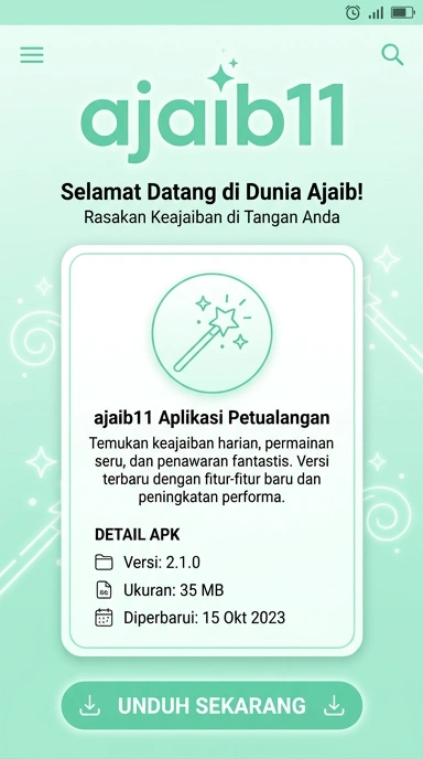 Unduh dan Instal Aplikasi Ajaib11 untuk Android