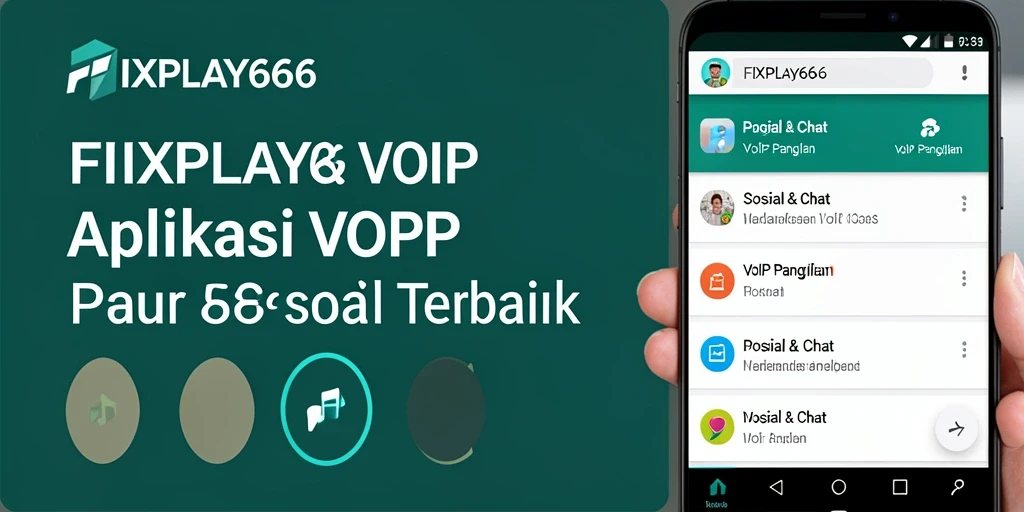 Antarmuka FIXPLAY666 yang intuitif untuk panggilan VoIP yang lancar.